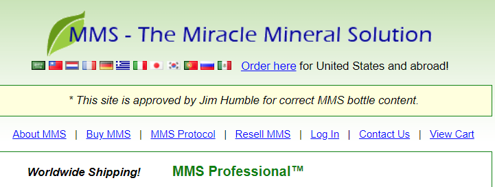 Miracle Mineral Supplement