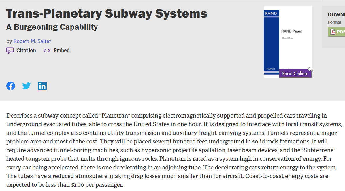 QPlusNews, Trans-Planetary Subway Systems 1978, Underground Tunnel Maps