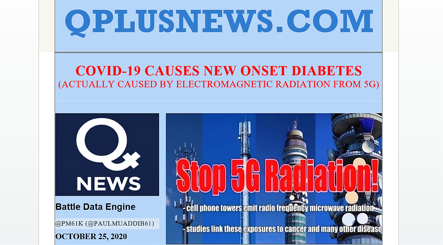 QPlusNews COVID-19 Type 1 Diabetes